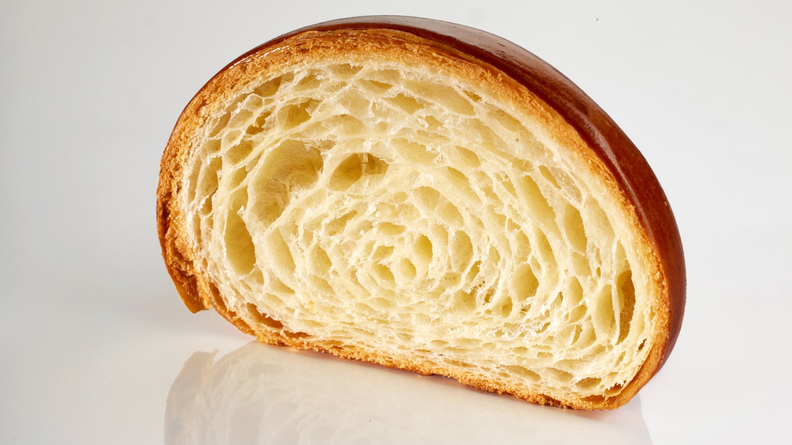 Croissant lamination